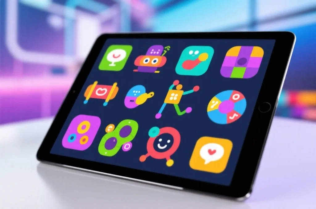 新城娱乐应用中丰富多彩的休闲游戏和互动活动图标